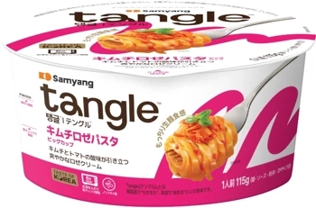 Danie Tangle Kimchi Rose Pasta miska 115G Samyang Japan