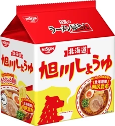 Zupa Yasan Asahikawa Shoyu Ramen sos sojowy 5x89g Nissin