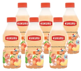 Napój jogurtowy brzoskwiniowy z galaretką kokosową 6x280ml Kukuru