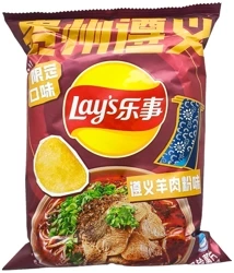 Chipsy Zunyi Lamb Noodle Flavour 70G Lay's