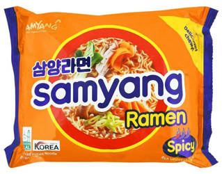 Zupa instant Samyang Original Ramen o smaku wołowiny i szynki 120g Samyang