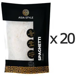 Makaron spaghetti Konjac - 20 sztuk x 270g - Asia Style