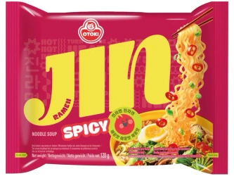 Zupa makaronowa Jin Ramen Spicy, ostra 120g Ottogi