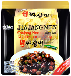 Jjajang Men, makaron z sosem z czarnej fasoli 4 x 200g - Paldo