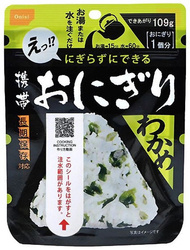 Pocket Onigiri Wakame-seaweed 42g Nishio