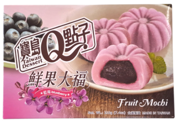 Ryżowe ciasteczka Mochi z jagodami 120g Taiwan Dessert Q