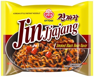 Danie Jin Jjajang Smoked Black Bean 135G Ottogi