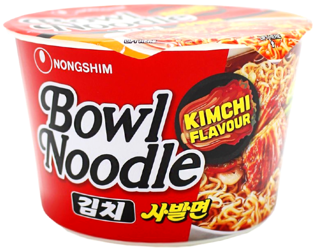 Zupa instant Kimchi Bowl Noodle Soup 100g Nongshim