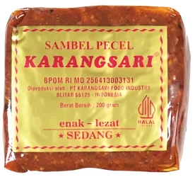 Sos orzechowy średnio pikantny Sambal Pecel 200G Karangsari