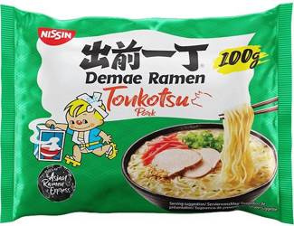 Zupa makaronowa Demae Ramen o smaku tonkotsu 100g Nissin