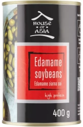 Fasola Edamame - fasolka sojowa zielona 400g House of Asia