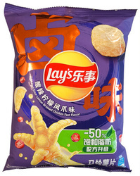 Chipsy Lemon Chicken Feet 70G Lays