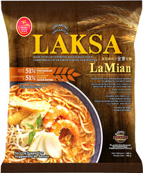 Zupa instant Singapore Laksa La Mian wholegrain 185g Prima Taste
