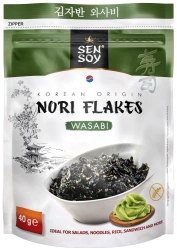 Płatki Nori Flakes Wasabi 40G Sen Soy