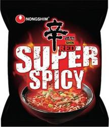 Zupa Shin Red Super Spicy, bardzo ostra 120g Nongshim