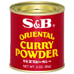 Japońskie curry w proszku - Oriental Curry Powder 85g S&B