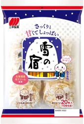 Krakersy ryżowe słodka polewa Yuki No Yado Snow Inn Original 129,4G Sanko