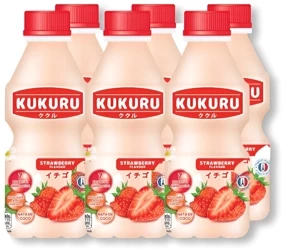 Napój jogurtowy truskowkowy z galaretką kokosową 6x280ml Kukuru