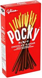 Pocky Chocolate, paluszki zbożowe z czekoladą 47g Glico