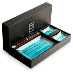 Zestaw do sushi Turkus, 6 elementów Edo Japan