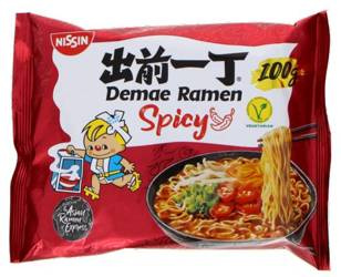 Zupa Demae Ramen ostra - instant 100g  Nissin