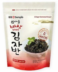 Chipsy z alg nori o smaku Chilli 50g Sempio