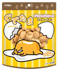 Herbatniki Gudetama Custard Biscuits 38g Hokuriku Seika