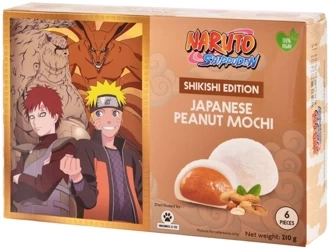 Mochi Naruto Shippuden Shikishi Edition Peanut orzechowe 210G Bamboo House