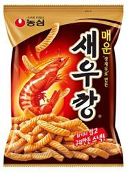 Chipsy krewetkowe ostre 75g Nongshim