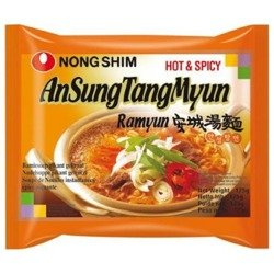 Ostra zupa Ansungtangmyun z pastą sojową 125g NongShim