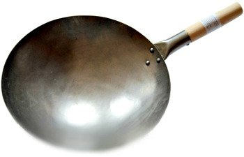 Wok ze stali węglowej średnica 33cm (13 cali) SHINE FARM