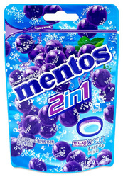Cukierki winogronowe Grape Soda 2in1 45G Mentos