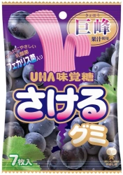Żelki winogronowe Sakeru Gummy Kyoho Grape 30,1G U-Ha Mikakuto
