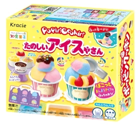 DIY Popin Cookin Tanoshi Ice Cream Salon 26g Kracie