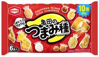 Krakersy ryżowe mix smaków Tsumami Dane 120g (6 x 20g) Kameda
