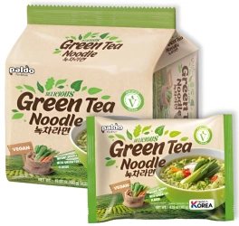 Green Tea Noodle zupa makaronowa z aromatem zielonej herbaty 4x120G Paldo