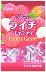 Cukierki o smaku lychee 115G Kasugai