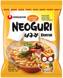 Zupa makaronowa Neoguri Ramyun z owocami morza, lekko pikantna 120g Nongshim