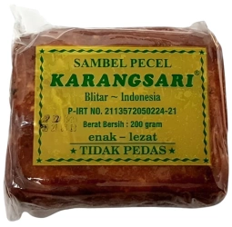 Sos orzechowy pikantny Sambal Pecel Pedas 200g Karangsari