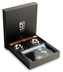 Zestaw do sushi Sakura Anemone blue, 6 el. Edo Japan