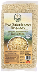 Ryż brązowy jaśminowy - pełne ziarno 1kg Golden Lotus