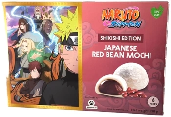 Mochi Naruto Shippuden Shikishi Edition Red Bean fasola 210G Bamboo House