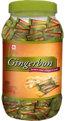 Cukierki imbirowe Ginger Bonbons - miękkie 620g Gingerbon