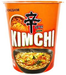 Zupa Shin Kimchi Ramyun w kubku, ostra 75g Nongshim