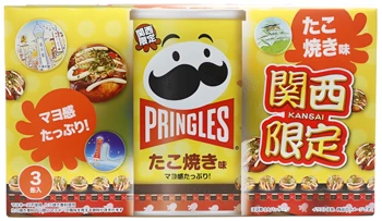 Chipsy Local Souvenir: Kansai Takoyaki 3x53g Pringles