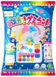 DIY Popin Cookin Colorful Gummy Oekaki-Land 27g Kracie