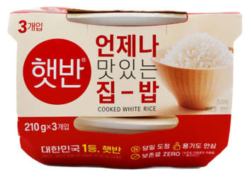 Gotowy biały ryż 3x210g Cheiljedang