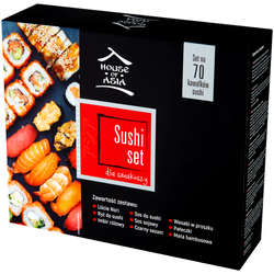 House of Asia - Zestaw do robienia sushi - nawet 70 sztuk!