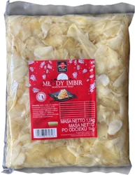 Imbir marynowany biały SAKURA 1kg