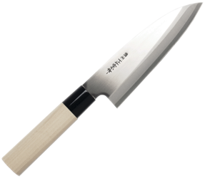 Japoński nóż Deba do filetowania ryb i drobiu 15 cm Satake Houcho